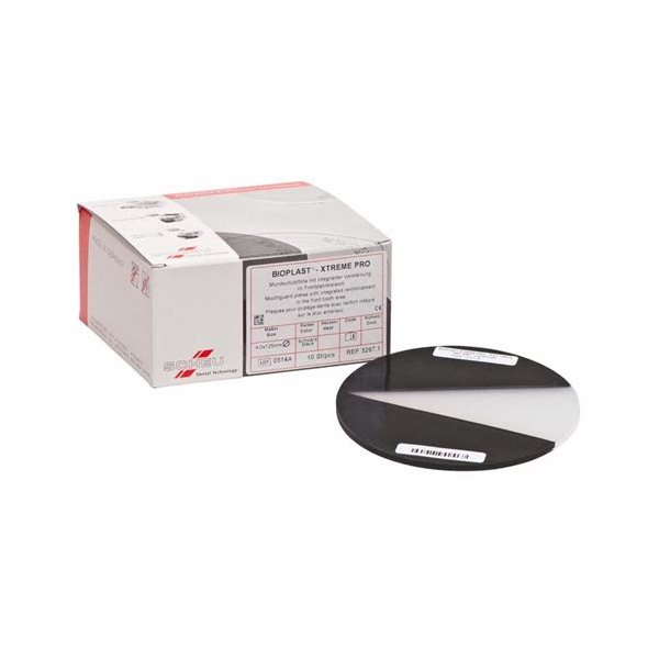 BIOPLAST XTREME black Ø 125 mm / 4.0 mm  - фолио 1 бр.
