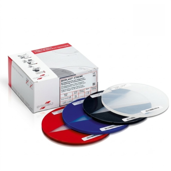 BIOPLAST XTREME blue Ø 125 mm / 5.0 mm  - фолио 1 бр.