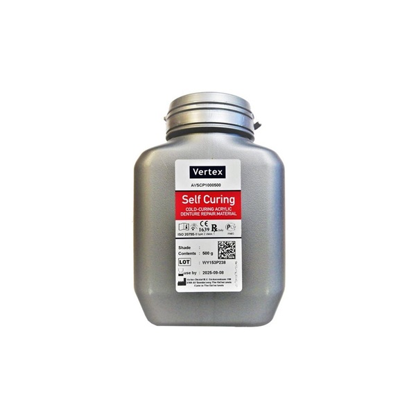 Vertex Self-Curing прах 500g - самополимеризираща пластмаса