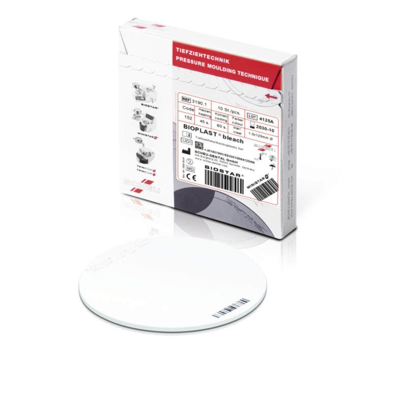 BIOPLAST bleach -  Ø 125 mm / 1.0 mm / 1 бр.