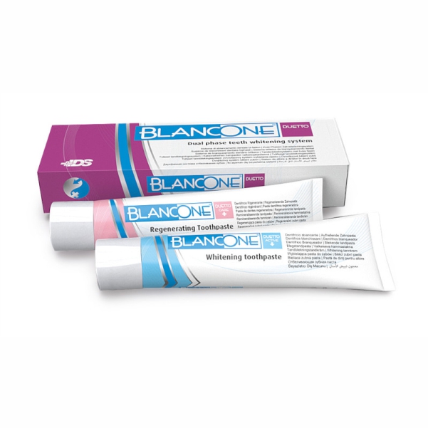 BlancOne® DUETTO - двуфазна избелваща паста за зъби